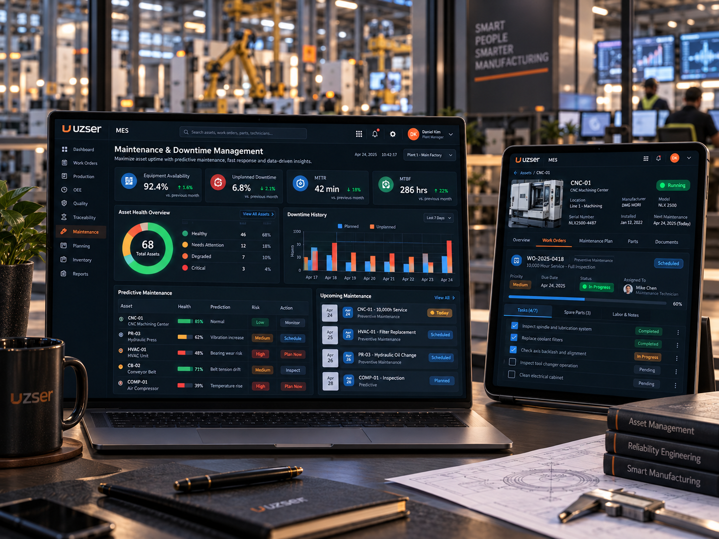 Maintenance and downtime management